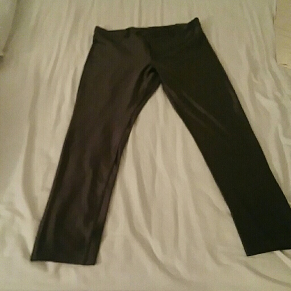 H&M High Waist Spandex-Stretch Pants - Picture 2 of 8